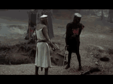monty python and the holy grail black knight swords training