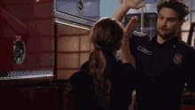 Station19 Andy And Jack GIF - Station19 Andy And Jack High Five GIFs