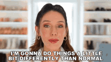 Im Gonna Do Things A Little Bit Differently Than Normal Shea Whitney GIF - Im Gonna Do Things A Little Bit Differently Than Normal Shea Whitney Im Going To Make Things A Bit Unusual GIFs