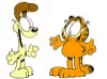 Garfield And Odi Friendship GIF - Garfield And Odi Friendship GIFs