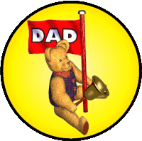 Fathers Day Dad Sticker - Fathers Day Dad 3d Gifs Artist Stickers