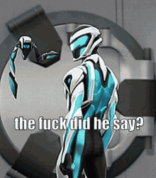 max steel the fuck the fuck did he say what did he say
