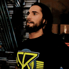 seth rollins happy laughing laugh funny