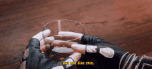 But Not Like This Drink GIF - But Not Like This Drink Looking At It GIFs