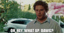 Knocked Up Ben Stone GIF - Knocked Up Ben Stone Oh Hey What Up Dawg GIFs