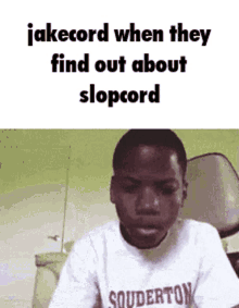 Scared Slopcord GIF - Scared Slopcord Jakecord GIFs