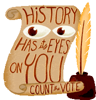 History History Has Its Eyes On You Sticker - History History Has Its Eyes On You Eyes Stickers