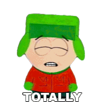 Totally Kyle Broflovski Sticker - Totally Kyle Broflovski South Park Stickers