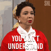 You Dont Understand Saturday Night Live GIF - You Dont Understand Saturday Night Live You Dont Get It GIFs