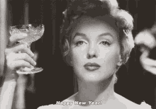 Happy New Year Marilyn Monroe GIF - Happy New Year Marilyn Monroe GIFs