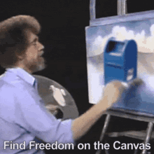 Lcv Find Freedom On The Canvas GIF - Lcv Find Freedom On The Canvas Usps GIFs