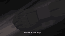 You Are In The Way Made In Abyss GIF - You Are In The Way Made In Abyss The Abyss GIFs