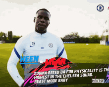 heiitse cfc chelsea fc kurt zouma beast mode heiitse cfc chelsea fc kurt zouma beast mode