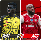 Watford F.C. Vs. Arsenal F.C. First Half GIF - Soccer Epl English Premier League GIFs
