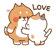 tonton tonton sticker love me love hug
