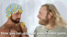 Upgrade Your Shower Game Dr Squatch GIF - Upgrade Your Shower Game Upgrade Your Shower Upgrade GIFs