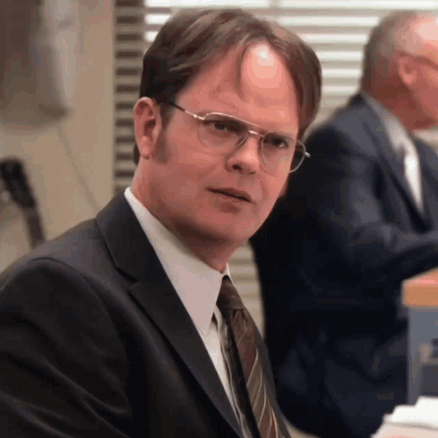 The Office Dwight Schrute GIF The Office Dwight Schrute Confused