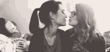 Kiss GIF - Female Couple Gay Lesbian GIFs