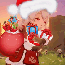 Merry Christmas Genshin Impact GIF - Merry Christmas Genshin Impact GIFs
