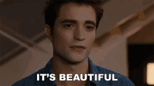 Its Beautiful Edward Cullen GIF - Its Beautiful Edward Cullen Robert Pattinson GIFs