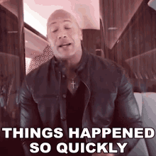 Things Happened So Quickly Dwayne Johnson GIF - Things Happened So Quickly Dwayne Johnson Seven Bucks GIFs