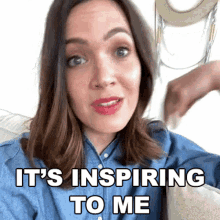 Its Inspiring To Me Mandy Moore GIF - Its Inspiring To Me Mandy Moore Cameo GIFs