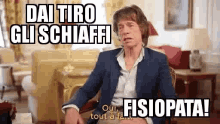 Mick Jagger Fisiopata GIF - Mick Jagger Fisiopata Tirogloschiaffi GIFs