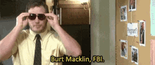 burt macklin fbi parks and rec chris pratt burt macklin fbi parks and rec chris pratt