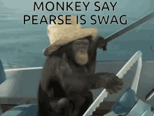 Monkey Pearse Is Swag GIF - Monkey Pearse Is Swag Swag GIFs