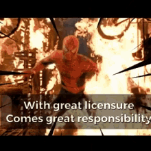 Spiderman Licensure GIF - Spiderman Licensure Responsibility GIFs