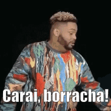 Carai Borracha / Memes Brasileiros / Surpresa / Chocado GIF - Carai Borracha Brazilian Memes Surprise GIFs