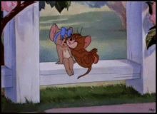 Tom And Jerry In Love GIF - Tom And Jerry Jerry In Love GIFs