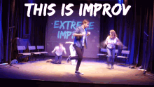 Extreme Improv David Pustansky GIF - Extreme Improv David Pustansky Rebecca Hanser GIFs