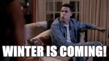 blackish winter is coming got game of thrones winter blackish winter is coming got game of thrones winter