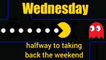 Wednesday Pacman GIF - Wednesday Pacman Ghost GIFs
