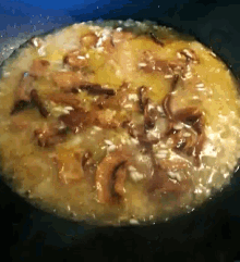 Risotto Ai Funghi Hot GIF - Risotto Ai Funghi Hot Cooking GIFs