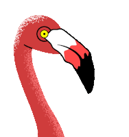 Por ejemplo _ lc _ Flamingo larga caída Borla asimétrico Oreja Aretes Mujer Joyas GIF 