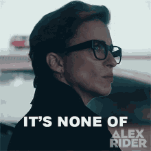 Its None Of Your Business Mrs Jones GIF - Its None Of Your Business Mrs Jones Alex Rider GIFs