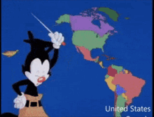 Animaniacs Country Song GIF - Animaniacs Country Song Around The World GIFs