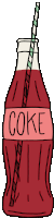 Coke Soda Sticker - Coke Soda Softdrinks Stickers