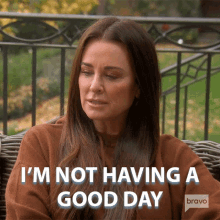 Im Not Having A Good Day Real Housewives Of Beverly Hills GIF - Im Not Having A Good Day Real Housewives Of Beverly Hills Im Having A Bad Day GIFs