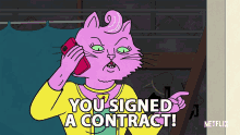 You Signed A Contract You Promised GIF - You Signed A Contract You Promised You Said You Would GIFs