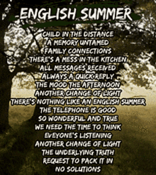 English Summer Summertime In England GIF - English Summer Summertime In England Eurythmics GIFs