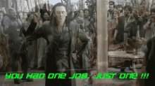 loki you had one job tom hiddleston one job loki you had one job tom hiddleston one job
