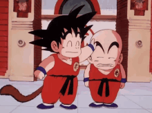Goku And Krilin GIF - Dbz Dragon Ball Z Goku GIFs