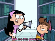 Me To My Crush GIF - Fairly Odd Parents Trixie Tang Timmy Turner GIFs