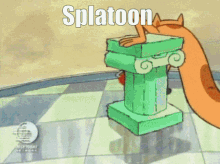 Splatoon Meme GIF - Splatoon Meme Cat Dog Cartoon GIFs