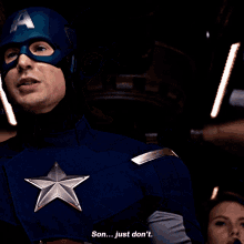 Son Just Dont Steve Rogers GIF - Son Just Dont Steve Rogers Captain America GIFs