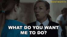 What Do You Want Me To Do Wentworth GIF - What Do You Want Me To Do Wentworth What Can I Do GIFs