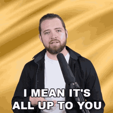 It Means Its All Up To You Bricky GIF - It Means Its All Up To You Bricky Entirely Your Decision GIFs